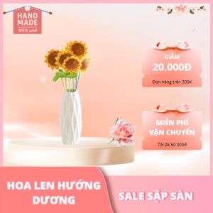 Hoa len hướng dương nhánh