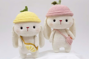 gấu len handmade đáng yêu