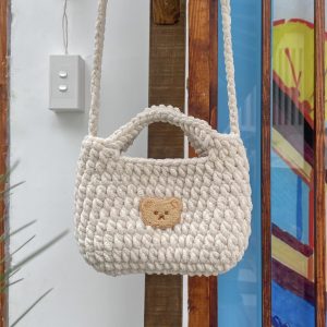 mẫu túi handmade bằng sợi len