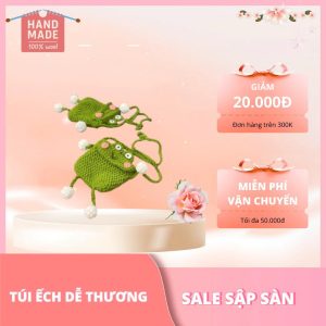 Túi ếch dễ thương