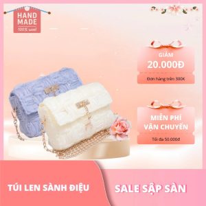 Túi len sành điệu