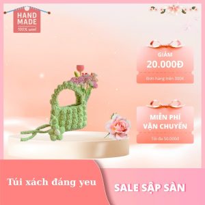 túi len đáng yêu