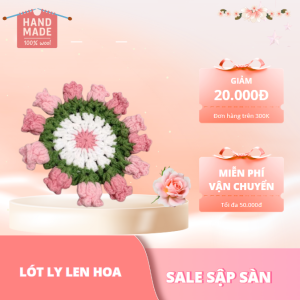 Lót ly len hoa tulip