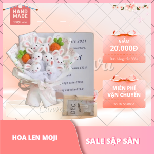 hoa len moji