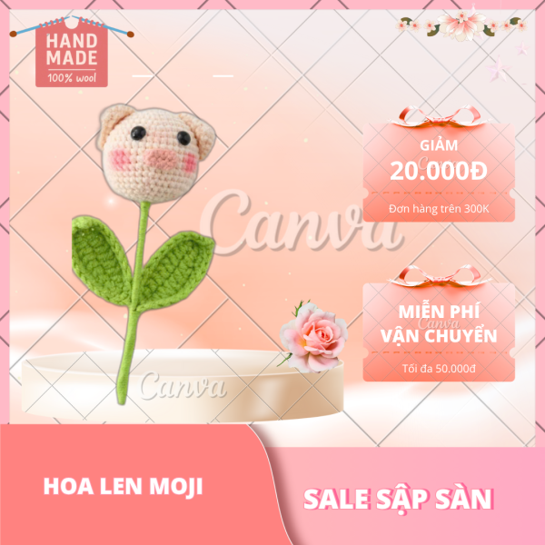 Hoa Len Moji Độc Lạ – Món Quà Tinh Tế Dành Cho Người Bạn Yêu Thương. - Hình ảnh 3