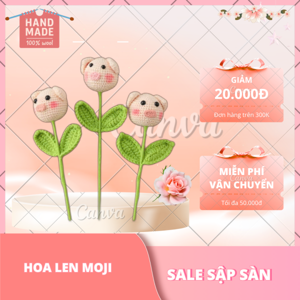 Hoa Len Moji Độc Lạ – Món Quà Tinh Tế Dành Cho Người Bạn Yêu Thương. - Hình ảnh 4