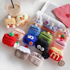 túi đựng airpods bằng len